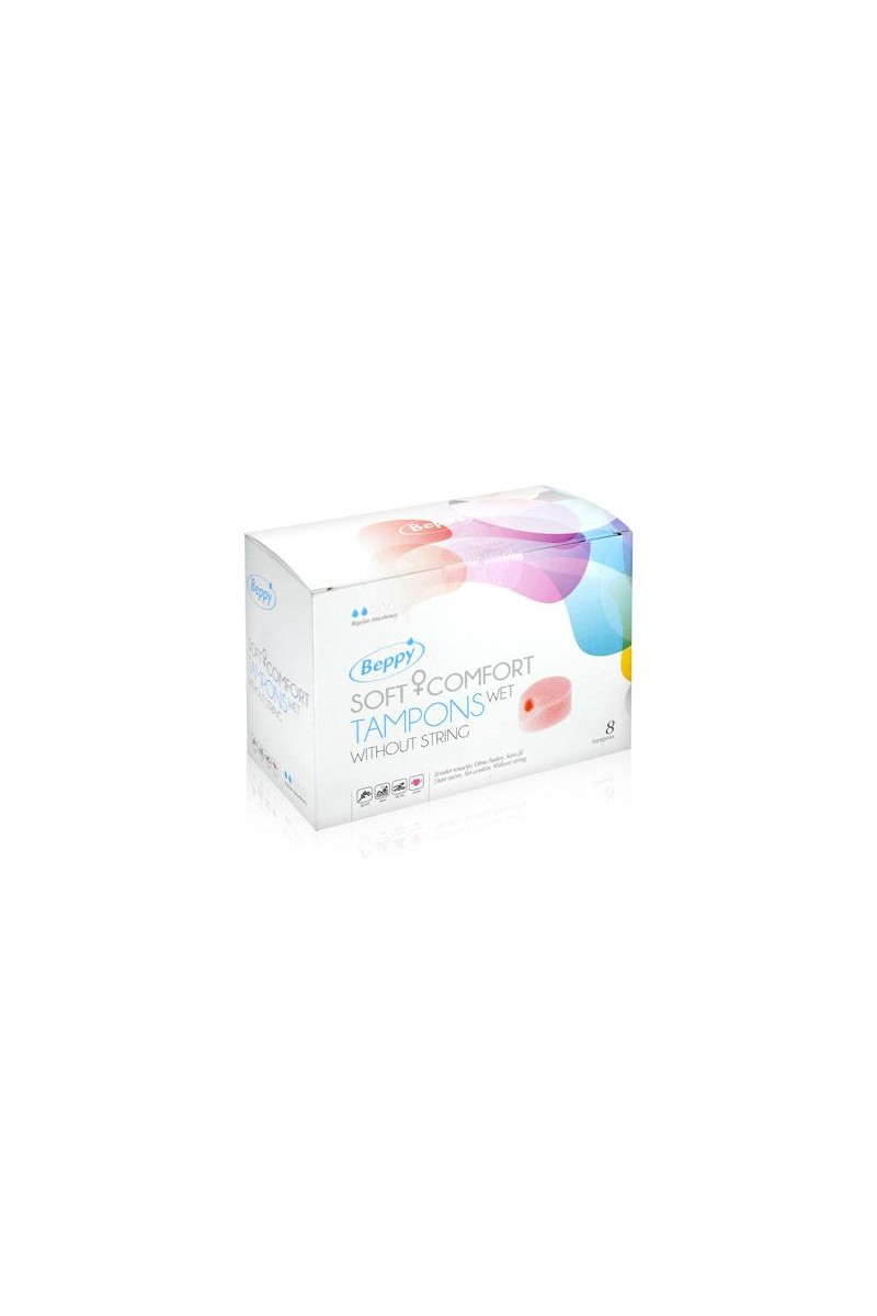 Boite 8 tampons Beppy WET